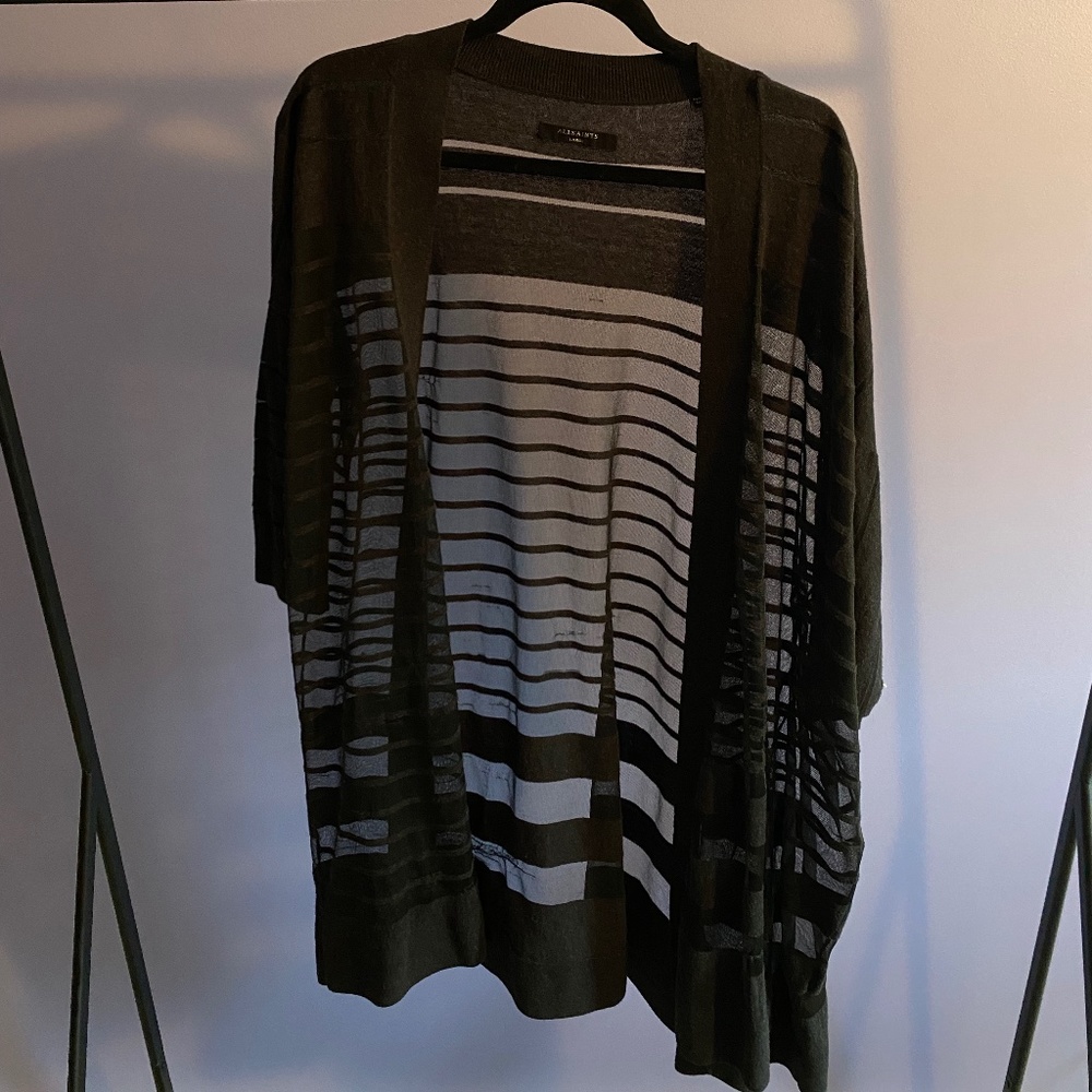 All Saints Black Cardigan